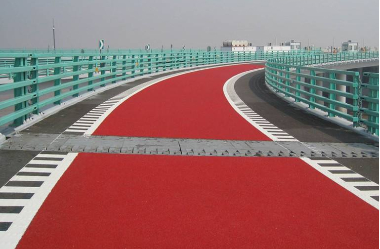 双组份彩色防滑路面